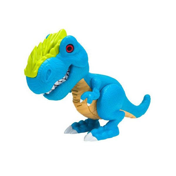 Игрушка Junior Megasaur - Динозавр, голубой, свет и звук