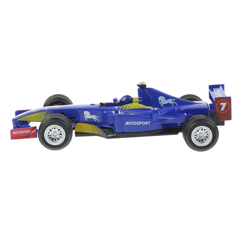 Машина - Суперкар F1, длина 17 см, инерционный механизм, цвет синий  