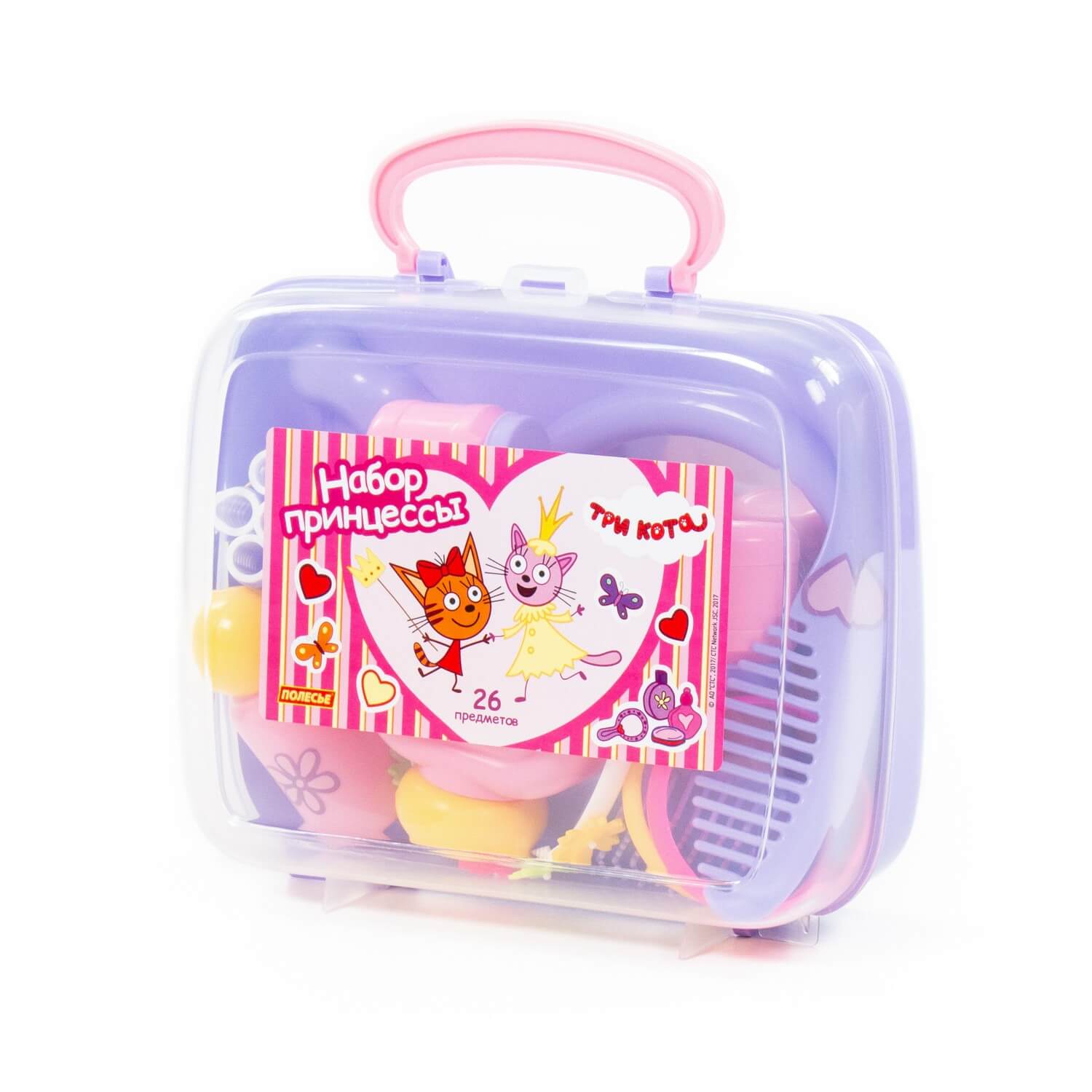 Набор из серии Три Кота – Принцессы, в чемоданчике   