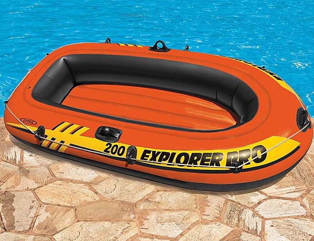 Надувная лодка - Эксплорер Про 200, серия Explorer, 196 х 102 х 33 см  