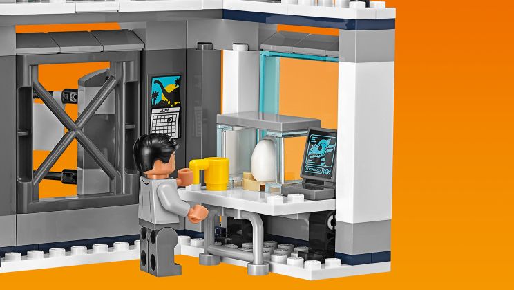 Конструктор Lego Jurassic World - Побег стигимолоха из лаборатории  