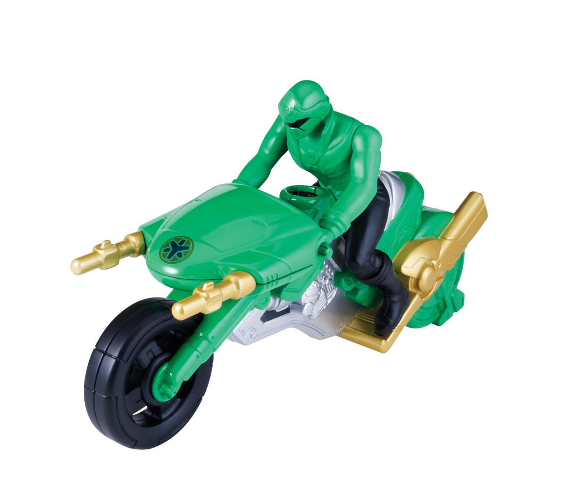 Мотоцикл с фигуркой - Могучие рейнджеры  