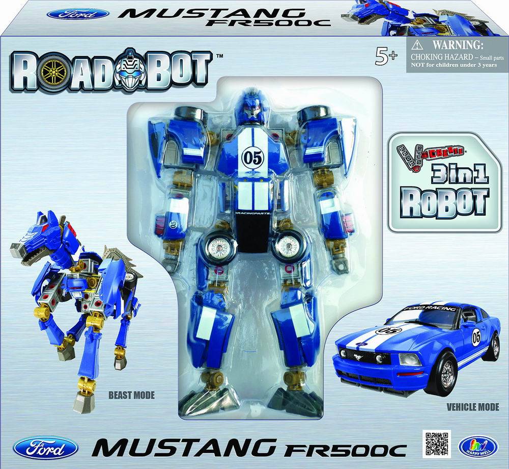 Ford Mustang FR 500C, робот-трансформер  