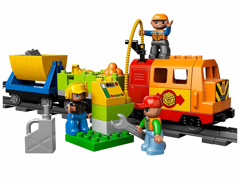 Lego Duplo. Большой поезд  