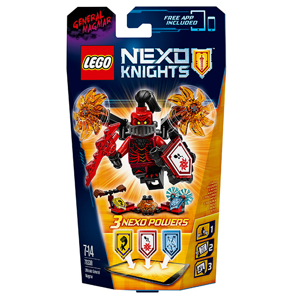 Lego Nexo Knights. Генерал Магмар Абсолютная сила  