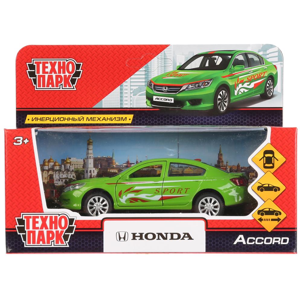 Инерционная металлическая машина - Honda Accord Спорт, 12 см, открываются двери  