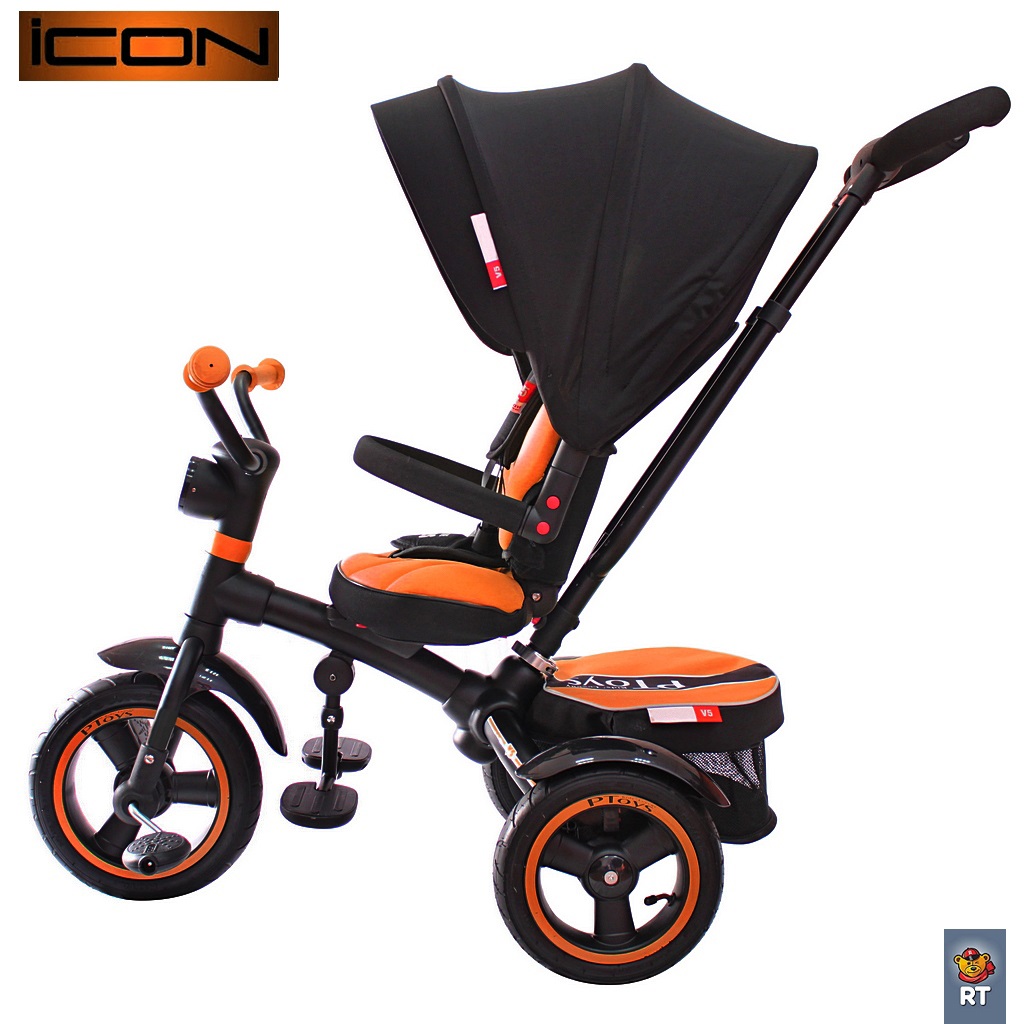 3-х колесный велосипед-коляска Icon 5 RT VIP V5 by Natali Prigaro, orange  
