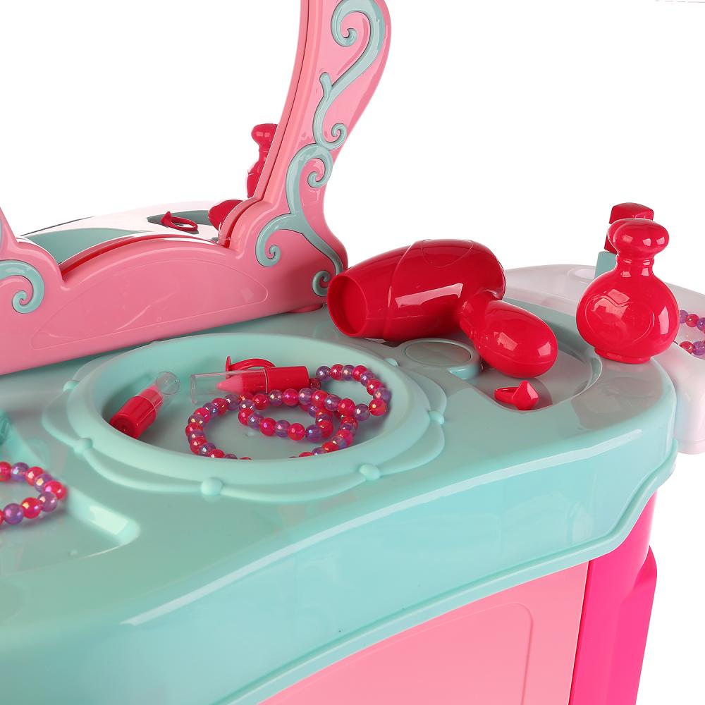 Набор игровой - Туалетный столик с зеркалом для девочек, со светом  