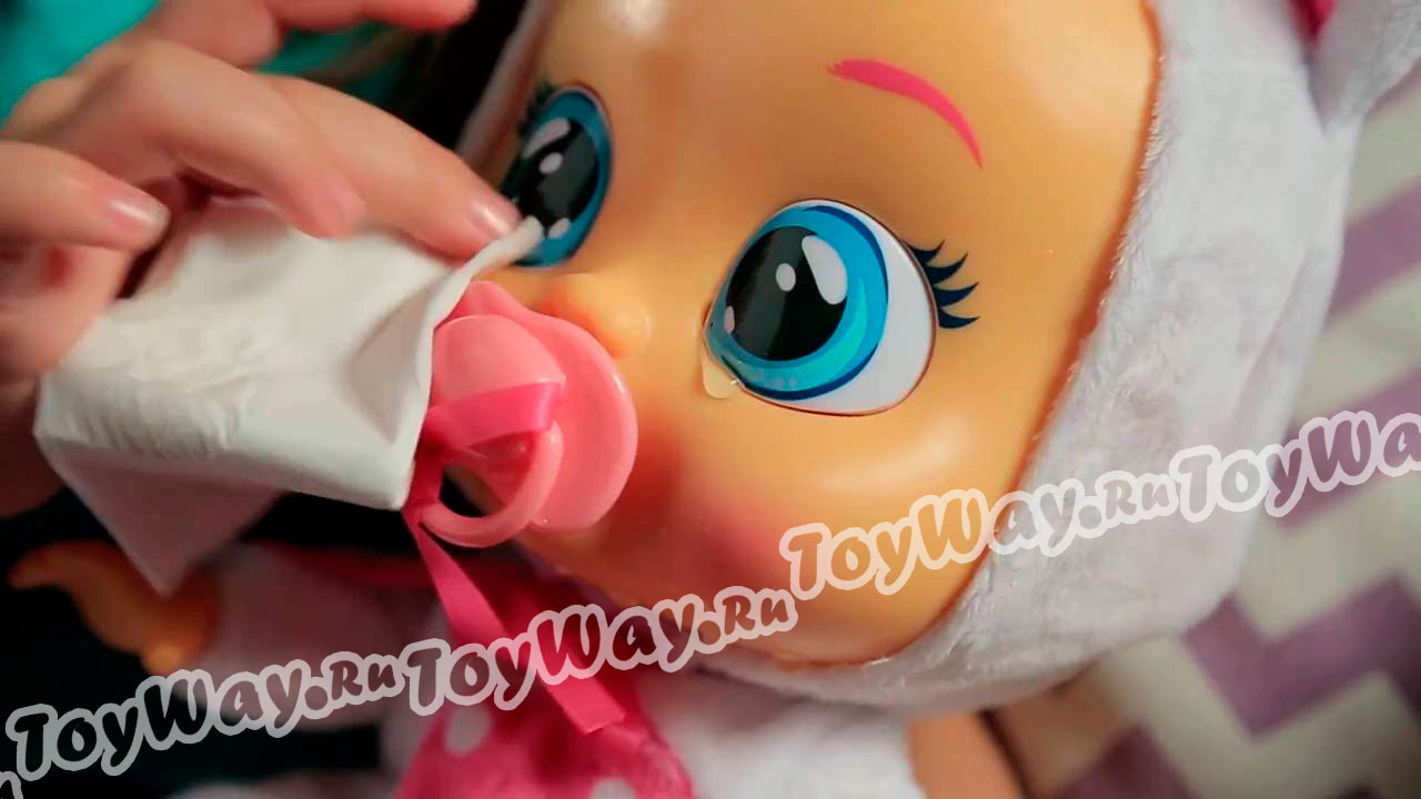 Кукла Cry Babies - Тигренок Лея, плачет, озвучена, 31 см  