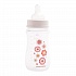 Бутылочка PP EasyStart с широким горлышком антиколиковая, 240 мл, 3+ Newborn baby, розовый  - миниатюра №5