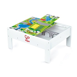 Двусторонний стол с системой хранения (Hape, E3714_HP) - миниатюра