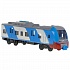 Модель Скоростной поезд Ласточка 32.5 см., свет и звук, двери открываются, пластиковый, синий  - миниатюра №3