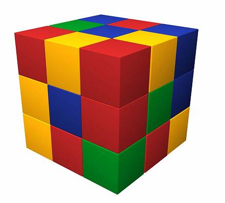 Мягкий модуль – Кубик-рубик 