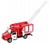 Машина металлическая Газ Газон Next Пожарная машина 14,5 см., открываются двери, инерционная  - миниатюра №1
