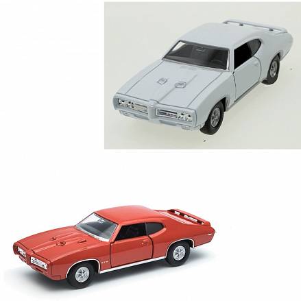 Модель винтажной машины - Pontiac GTO, 1:34-39 