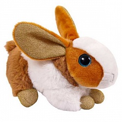 Игрушка мягкая Кролик коричневый, 15 см (Abtoys, M5054) - миниатюра