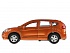 Инерционная металлическая машина - Honda CR-V, золотой, 12 см, открываются двери  - миниатюра №4