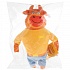 Мягкая игрушка Оранжевая корова - Папа, 30 см  - миниатюра №5
