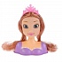 Кукла-манекен для создания причесок – Принцесса в фиолетовом платье с аксессуарами  - миниатюра №4