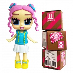 Кукла из серии Boxy Girls Mini 8 см с аксессуарами - Trinity (1toy, Т18526) - миниатюра