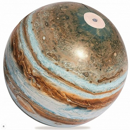 Надувной мяч - Юпитер с подсветкой, 61 см 