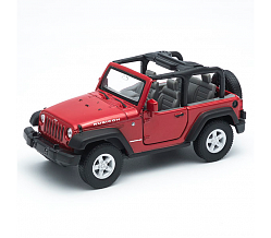 Модель машины Jeep Wrangler Rubicon (Welly, 39885C) - миниатюра