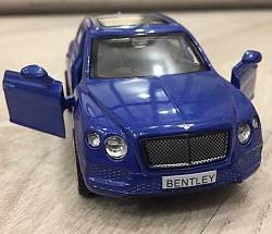 Металлическая инерционная машина - Bentley Bentayga, 1:45 (Технопарк, 67332) (ассортимент) - миниатюра