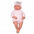 Кукла-младенец Аманда в розовом 40 см мягконабивная  - миниатюра №4