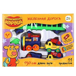 Железная дорога Оранжевая корова (Играем вместе, B199134-R3) - миниатюра