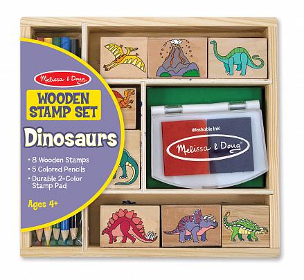 Набор печатей - Динозавры из серии Творчество 