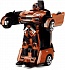 Робот на р/у трансформирующийся в машину, 30 см, оранжевый, 2,4 GHz  - миниатюра №9