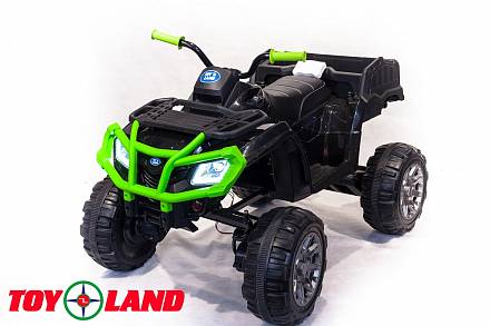 Квадроцикл ToyLand Grizzly Next 4x4, цвет черно-зеленый 