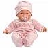 Кукла озвученная Бимба на розовом одеяле 37 см плачет мягконабивная  - миниатюра №6
