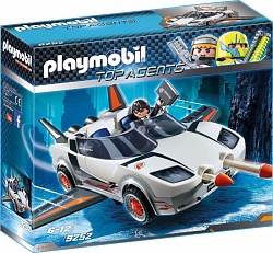 Суперагенты: Агент Р с гоночной машиной (Playmobil, 9252pm) - миниатюра