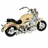 Металлический мотоцикл - Чоппер, 17 см, свет, звук   - миниатюра №5