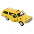 Машина Такси ГАЗ-2402 Волга 12 см свет-звук двери и багажник открываются металлическая  - миниатюра №5