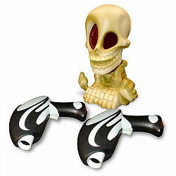Интерактивная игрушка-тир «Проектор Джонни Череп с  2 бластерами» (Johnny the Skull, 0669-2) - миниатюра