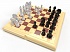 Игра настольная - Шашки-Шахматы  - миниатюра №4