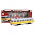Трамвай 30 см со светом и звуком, открываются двери  - миниатюра №4