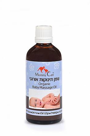 Органическое детское массажное масло - On Baby Organic Baby Massage Oil, 100 мл 