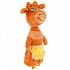 Мягкая игрушка - Оранжевая корова - Мама, 27 см  - миниатюра №1