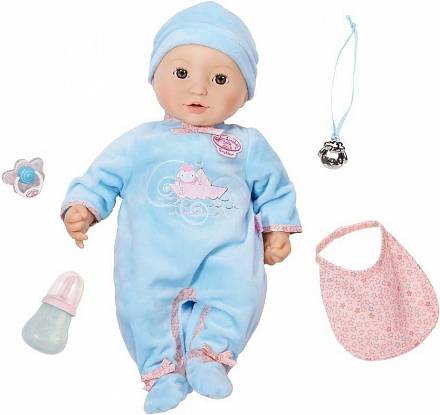 Кукла мальчик Baby Annabell многофункциональная, 43 см 