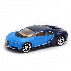 Модель машины – Bugatti Chiron, 1:38 (Welly, 43738) - миниатюра
