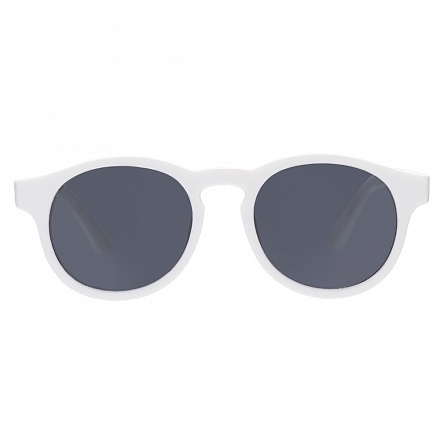 Солнцезащитные очки Original Keyhole - Шаловливый белый / Wicked White, Classic, оправа белая, стекла дымчатые 