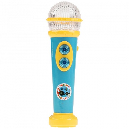 Музыкальный микрофон Синий трактор со светом 5 песен фраз и звуков 