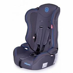 Детское автомобильное кресло – Upiter, группа 1/2/3, 9-36 кг, 1-12 лет, цвет серый/синий (Baby Care, Upiter_Grey/Blue) - миниатюра