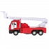 Пожарная машина Камаз, 12 см, металлическая инерционная  - миниатюра №2
