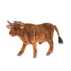 Мягкая игрушка - Бык, 30 см (Hansa, 5829)  - миниатюра