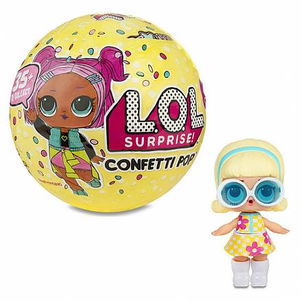 Кукла-сюрприз LOL Confetti Pop Конфетти в шарике 