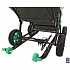 Санки-коляска Snow Galaxy - City-2-1 - Совушки на зеленом, на больших надувных колесах, сумка, варежки  - миниатюра №10